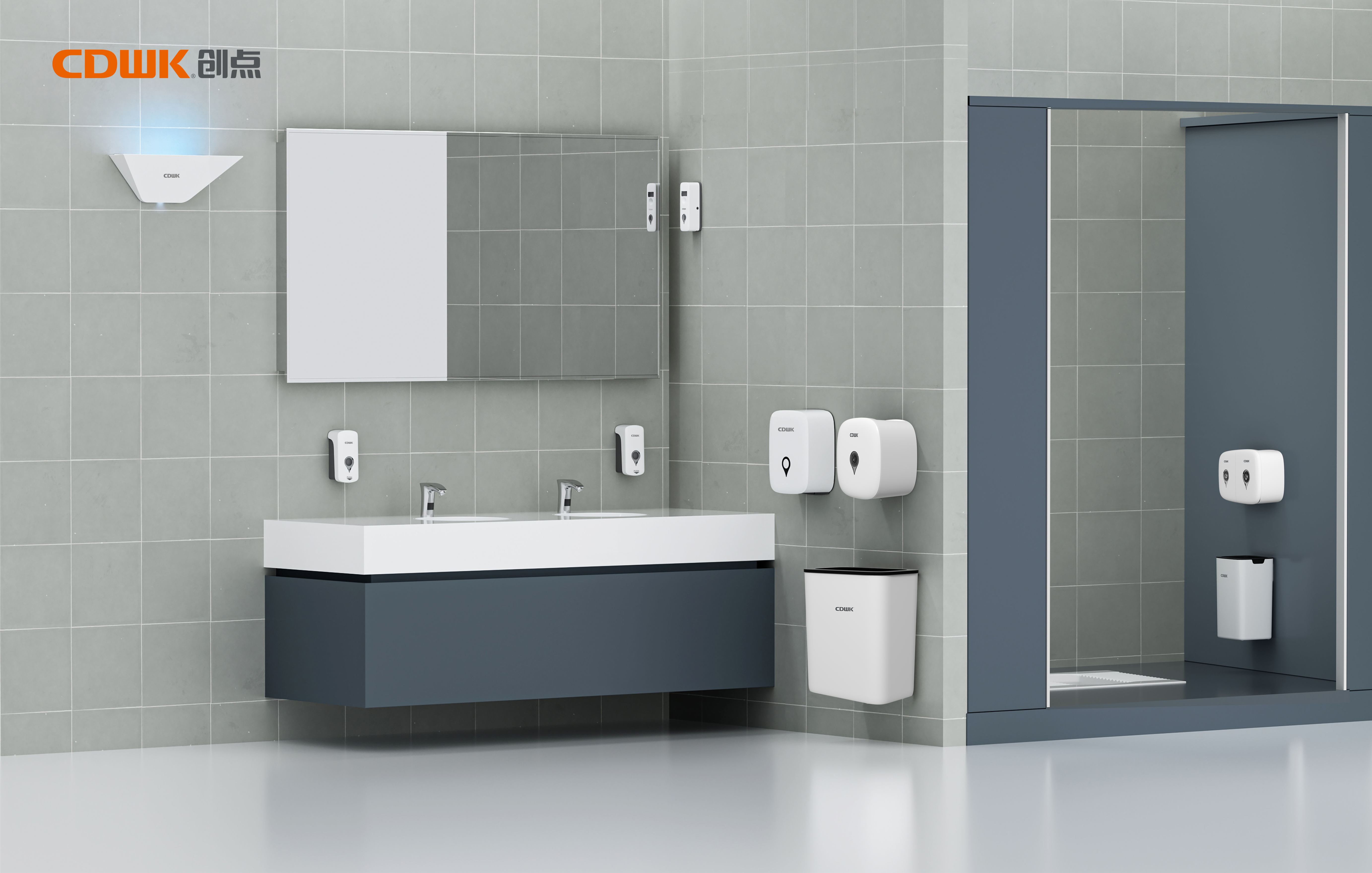 智慧廁所給生活帶來的便利——cdwk創(chuàng)點的貢獻